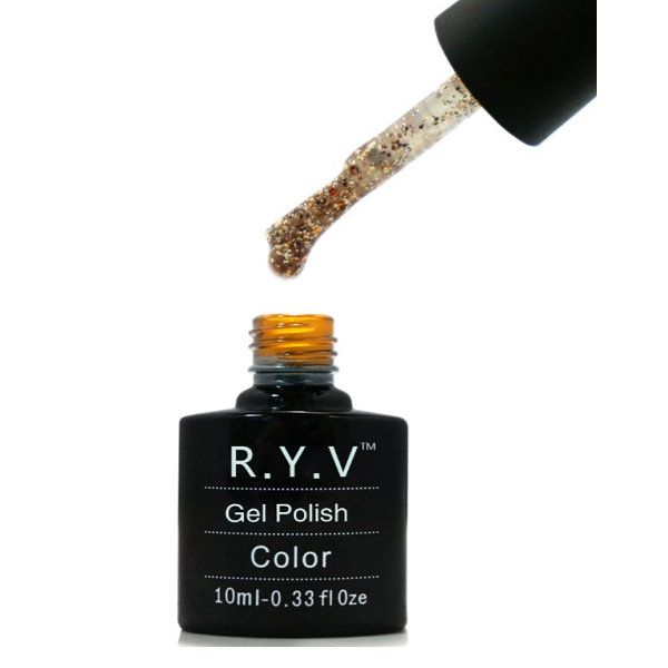 RYV Gold Burst Gel Polish